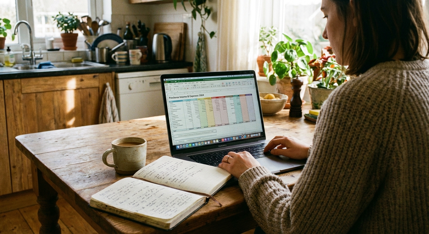 A Monthly Budget That Works on a Variable Income